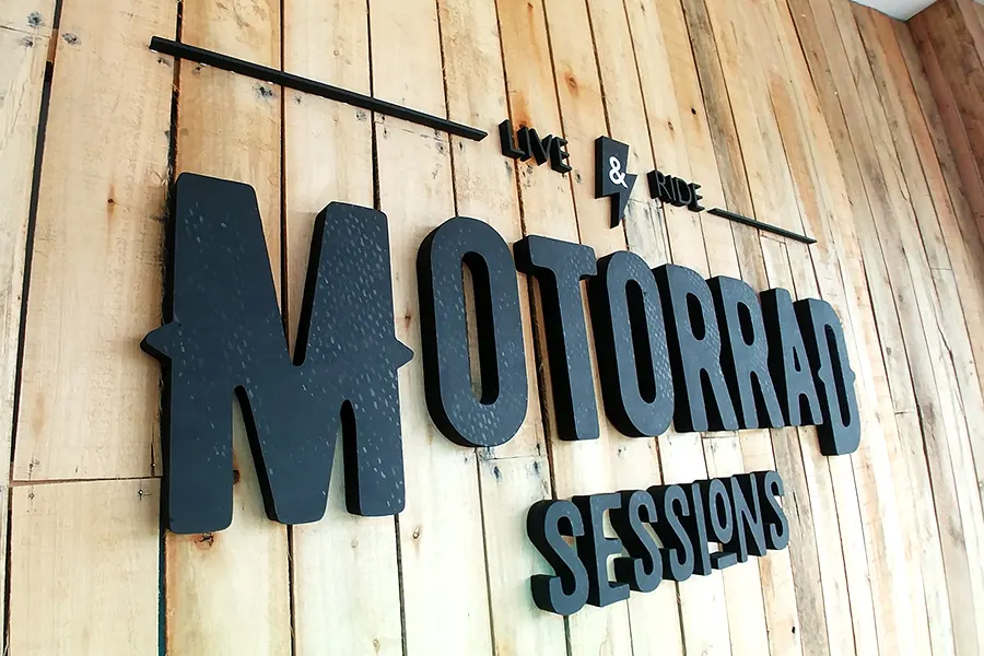 BMW MOTORRAD Logo Corpóreo Polyfoam
